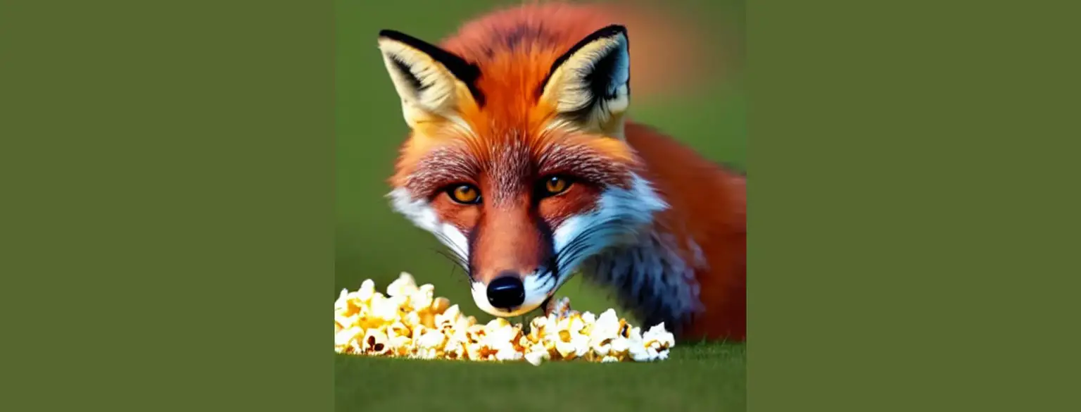 Can-Foxes-Eat-Popcorn